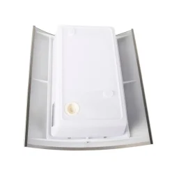 Buiten wandlamp staal IP44 schemersensor - Emmerald