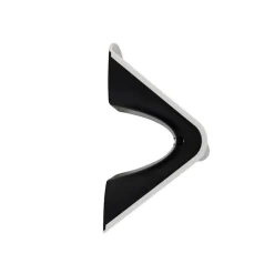 Buiten wandlamp wit 14,5 cm met dimlicht en sensor op solar - Daya