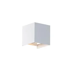 Buiten wandlamp wit incl. LED 2-lichts IP54 - Edwin