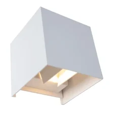 Buiten wandlamp wit incl. LED 2-lichts IP54 - Edwin