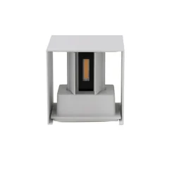 Buiten wandlamp wit incl. LED 2-lichts IP54 - Edwin