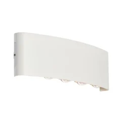 Buiten wandlamp wit incl. LED 10-lichts IP54 - Silly