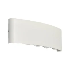 Buiten wandlamp wit incl. LED 10-lichts IP54 - Silly