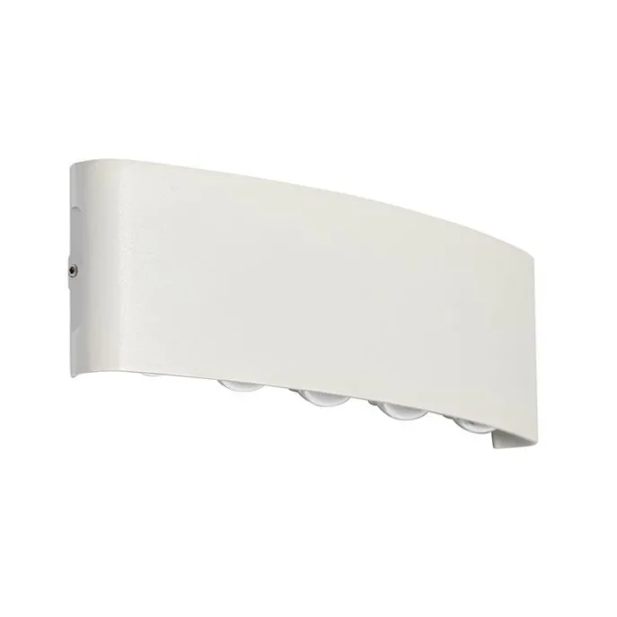 Buiten wandlamp wit incl. LED 10-lichts IP54 - Silly