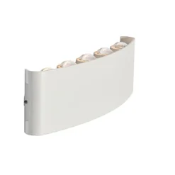 Buiten wandlamp wit incl. LED 10-lichts IP54 - Silly