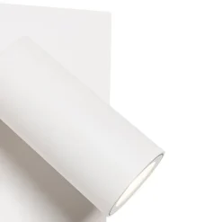 Buiten wandlamp wit incl. LED IP54 bewegingssensor - Simon