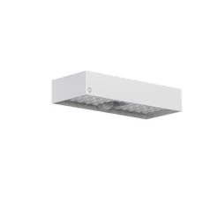 Buiten wandlamp wit met dimlicht en sensor op solar - Kayo