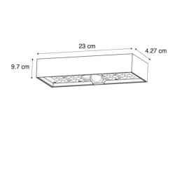 Buiten wandlamp wit met dimlicht en sensor op solar - Kayo