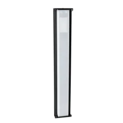 Buiten wandlamp zwart 60 cm incl. LED 4-staps dimbaar met solar - Serena