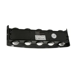 Buiten wandlamp zwart incl. LED 10-lichts IP54 - Silly