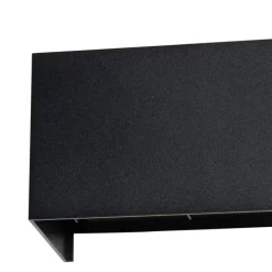 Buiten wandlamp zwart incl. LED 4-lichts IP54 - Edwin