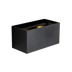 Buiten wandlamp zwart incl. LED 4-lichts IP54 - Edwin