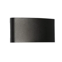 Buiten wandlamp zwart incl. LED 6-lichts IP54 - Silly