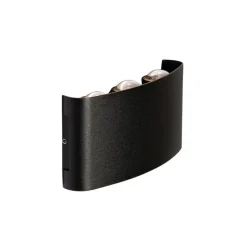 Buiten wandlamp zwart incl. LED 6-lichts IP54 - Silly