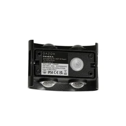 Buiten wandlamp zwart incl. LED 4-lichts IP54 - Silly