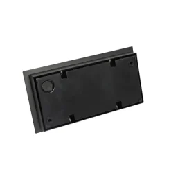 Buiten wandlamp zwart incl. LED 2-lichts bewegingssensor- Simon