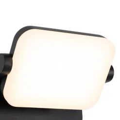 Buiten wandlamp zwart incl. LED verstelbaar - Kamile