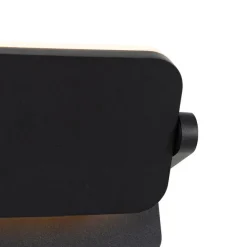 Buiten wandlamp zwart incl. LED verstelbaar - Kamile