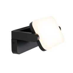 Buiten wandlamp zwart incl. LED verstelbaar - Kamile