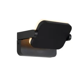 Buiten wandlamp zwart incl. LED verstelbaar - Kamile