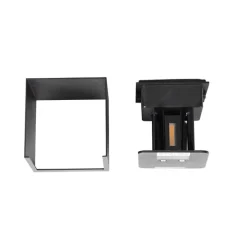 Buiten wandlamp zwart incl. LED 2-lichts IP54 - Edwin