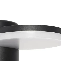 Buiten wandlamp zwart incl. LED IP54 bewegingssensor - Esmee