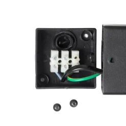 Buiten wandlamp zwart IP44 met bewegingsmelder - Denmark