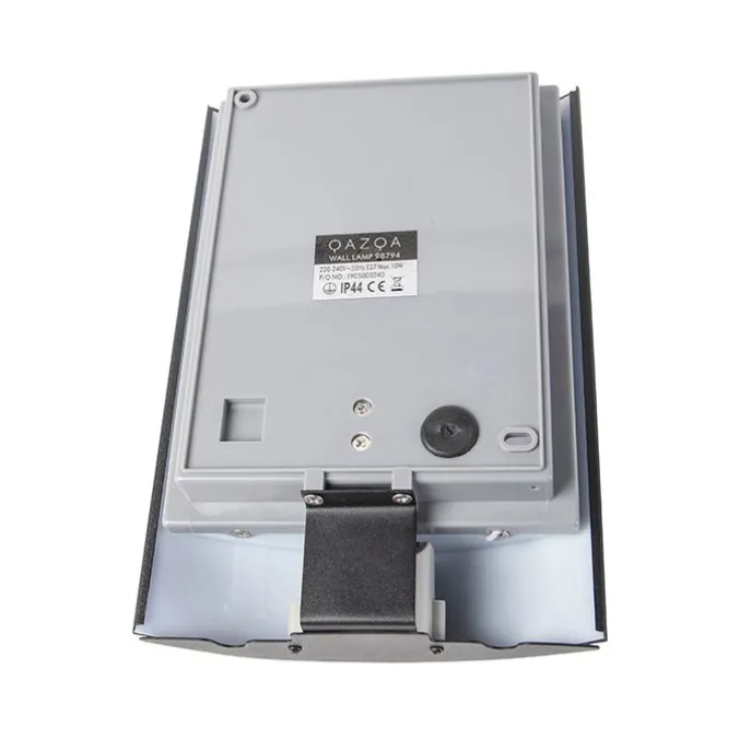 Buiten wandlamp zwart IP44 met bewegingssensor - Miro