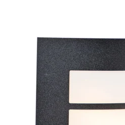 Buiten wandlamp zwart IP44 met bewegingssensor - Miro