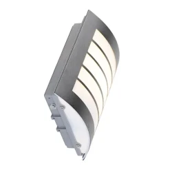 Buiten wandlamp zwart IP44 met schemersensor - Miro