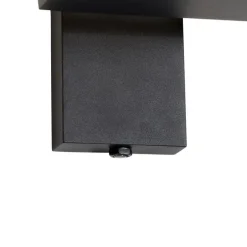 Buiten wandlantaarn zwart incl. LED en schemersensor - Ferdinand