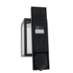 Buiten wandlantaarn zwart incl. LED en schemersensor - Ferdinand