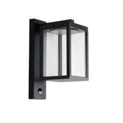 Buiten wandlantaarn zwart incl. LED bewegingssensor - Ferdinand