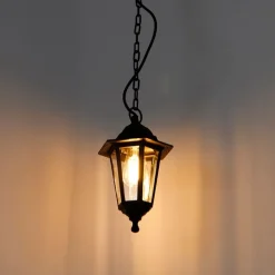 Buitenhanglamp zwart - New Haven