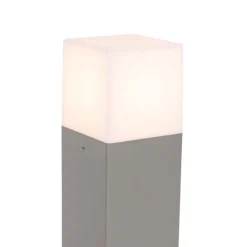 Buitenlamp 30 cm grijs met grondpin en kabelmof - Denmark