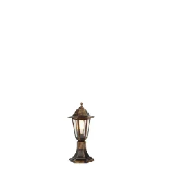 Buitenlamp antiek goud 42 cm IP44 - New Haven