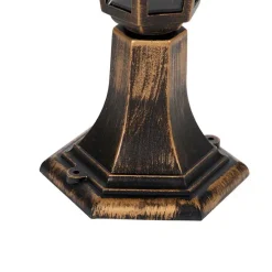 Buitenlamp antiek goud 42 cm IP44 - New Haven