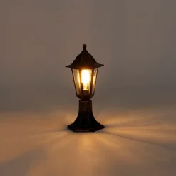 Buitenlamp antiek goud 42 cm IP44 - New Haven