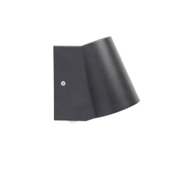 Buitenlamp antraciet met bewegingssensor incl. LED - Uma