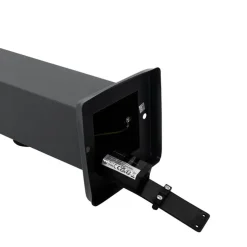 Buitenlamp donkergrijs met grondpin en kabelmof 80cm incl. stopcontact IP44 - Malios