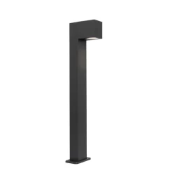 Buitenlamp donkergrijs met grondpin en kabelmof 65cm IP44 - Baleno
