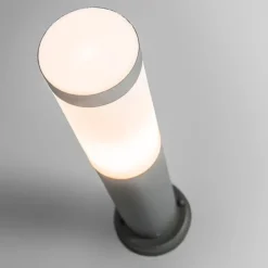 Buitenlamp paal antraciet 45 cm IP44 - Rox met grondpin en kabelmof