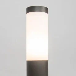 Buitenlamp paal antraciet 45 cm IP44 - Rox met grondpin en kabelmof