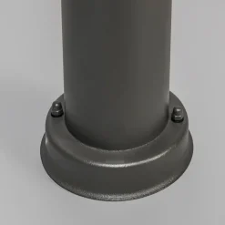 Buitenlamp paal antraciet 45 cm IP44 - Rox met grondpin en kabelmof