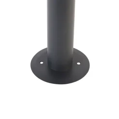 Buitenlamp paal grijs 50 cm IP44 - Sutton