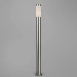 Buitenlamp paal staal 110 cm IP44 - Rox met grondpin en kabelmof