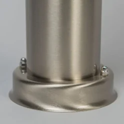 Buitenlamp paal staal 110 cm IP44 - Rox met grondpin en kabelmof