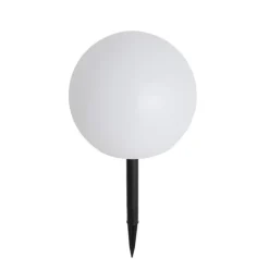 Buitenlamp wit 30 cm incl. LED IP44 solar RGBW - Ludger