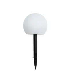 Buitenlamp wit 20 cm incl. LED IP44 solar RGBW - Ludger