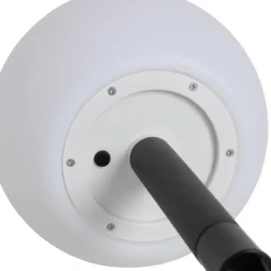 Buitenlamp wit 20 cm incl. LED IP44 solar RGBW - Ludger